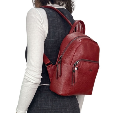 Жіночий рюкзак Karya з натуральної шкіри KR6008-46 червоний