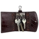 Ключниця для 6 невеликих ключів Karya KR434-016 коричнево-бордова