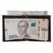 Портмоне Karya з затиском для грошей зі шкіри Crazy Horse KR0940-34 коричневе