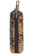Ключниця на блискавці Karya з кільцем для ключів KR436-444 коричнево-руда