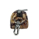 Ключниця на блискавці Karya з кільцем для ключів KR436-444 коричнево-руда