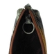 Шкіряна ключниця на блискавці з кільцем для ключів Karya 436-551 сіро-жовто-чорна
