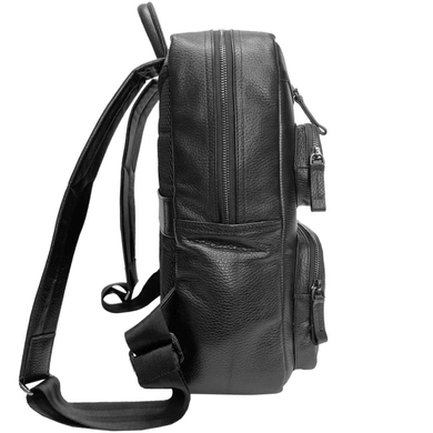 Чоловічий рюкзак з натуральної шкіри Karya 6013-45 чорний