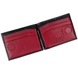 Портмоне на магніті із затискачем для грошей Karya 1-0902-53 чорне з червоним