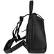 Жіночий рюкзак на блискавці Karya з натуральної шкіри KR6018-45 чорний