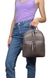 Жіночий рюкзак на блискавці Karya з натуральної шкіри 6008-51 таупе