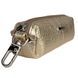 Ключниця Karya з кільцем для ключів KR436-069-1 із зернистої золотої шкіри