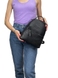 Жіночий рюкзак на блискавці Karya з натуральної шкіри 6020-45 чорний