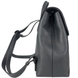 Женский рюкзак под клапаном Karya из натуральной кожи KR6022-081 серый