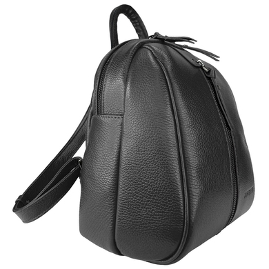 Жіночий рюкзак на блискавці Karya з натуральної шкіри KR6023-45 чорний