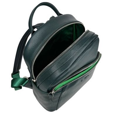 Женский рюкзак Karya из зернистой кожи KR6008-030 темно-зеленый