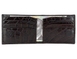 Шкіряний затискач для грошей Karya на магніті KR1-0903-57 темно-коричневий