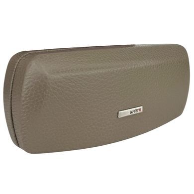 Футляр для окулярів Karya KR3005-51 зерниста шкіра кольору таупе