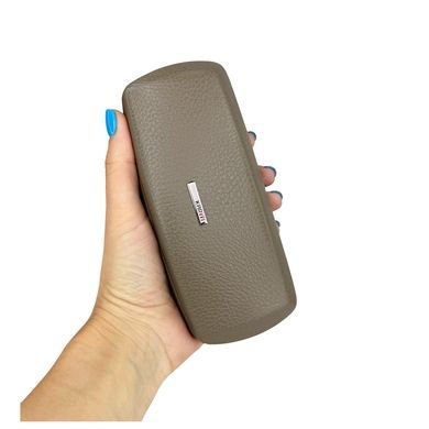 Футляр для окулярів Karya KR3005-51 зерниста шкіра кольору таупе