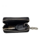 Ключниця для автоключа з натуральної шкіри Karya 396-45 чорного кольору