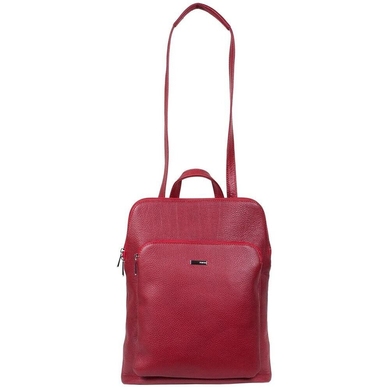 Жіночий рюкзак з натуральної шкіри Karya 0738-46 червоний