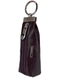 Ключниця на блискавці Karya з кільцем для ключів KR446-243 баклажанова