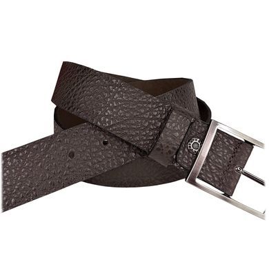 Ремінь чоловічий Karya. Артикул: KR7352-brown. Ціна 880 грн