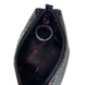 Ключница 529 - бордово-черная лаковая з тиснением под кожу змеи из коллекции .