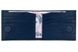 Шкіряний затискач для грошей Karya на магніті KR1-0903-44 синій